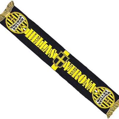 Sciarpa Stadio Hellas Verona in Jacquard Giallo Blu Profile Picture
